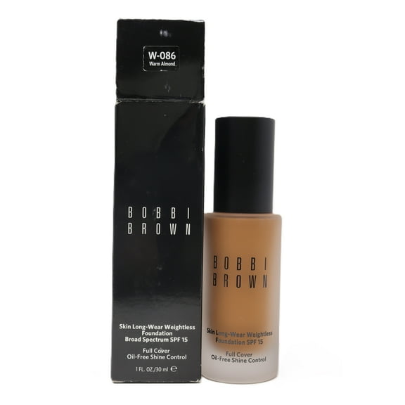 Bobbi Brown Skin Long-Wear Weightless Foundation Spf 15 1oz W-086 Warm Almond