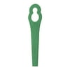 Countdown 50pcs Brush Cutter Blade Grass Trimmer Knife Lawn Mower Fittings (Green)