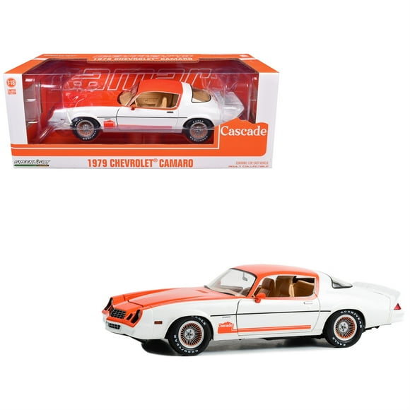 1979 Chevrolet Camaro Cascade Edition White and Orange " and Washington Limited Edition" 1/18 Diecast Model Car by Greenlight