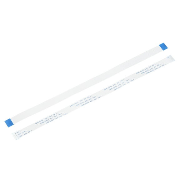 Flexible Flat Cable, 250mm 1mm Pitch 10 Pins FPC FFC Flexible Ribbon Cable 10Pcs
