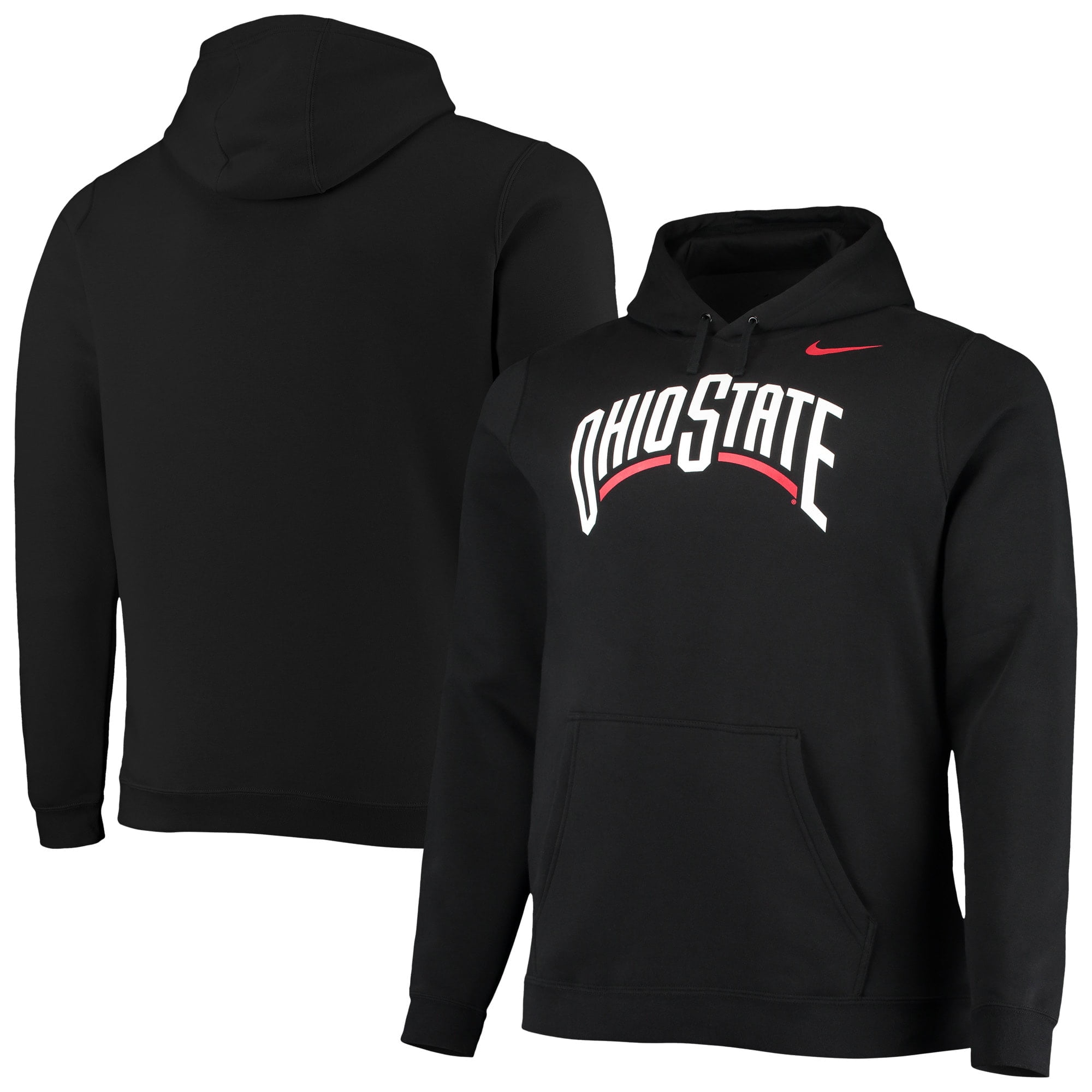 black ohio state hoodie nike