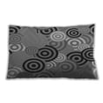 thumbnail image 1 of Ahgly Company Patterned Indoor Rectangular Dark Gray Lumbar Throw Pillow, 13 inch by 19 inch, 1 of 5