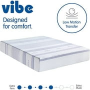 Vibe Gel Memory Foam 12-Inch Mattress | CertiPUR-US Certified | Bed-in-a-Box, Queen