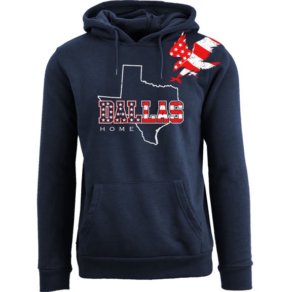 Women American Home State and City USA Pullover Hoodie