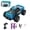 Blue, variant on Remote Control Car, 1:20 Scale High Speed RC Cars, 2WD 20Km/h with Rechargeable Batteries, Remote Control Monster Truck off Road Racing vehicle Toys for Kids Boys
