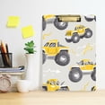 thumbnail image 2 of FORMRS Acrylic Clipboard with Low Profile Clip Standard A4 Letter Size, 12.5" x 9", Trucks Pattern, 2 of 8