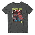 thumbnail image 2 of Marvel Spider-Man Manga Style Hero Men's T Shirt (Charcoal, S-XXXL), 2 of 4