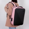 thumbnail image 2 of Mochila rígida antirrobo, mochila fina para ordenador portátil de negocios para hombres, bolsa para ordenador portátil resistente al agua con puerto USB, 2 of 7