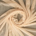 thumbnail image 2 of Zelouf Bethany Crepe Chiffon W/ Glitter Dots  , Sewing, DIY, Crafts Fabric by the Yard, Champagne/gold, 3 Yard, 2 of 3