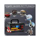 thumbnail image 3 of Cargador De Baterías Inteligente Para MotoCargador De Baterías Inteligente Para Moto Y Moto 2500a Malubero Negro, 3 of 4