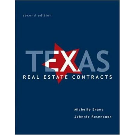 Texas Real Estate Contracts, Used [Paperback]