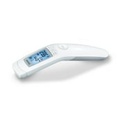 Beurer Bluetooth Non-Contact Infrared Thermometer, XL Illuminated Display, 60 Memory Spaces, FT95