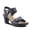 NAVY, variant on Spring Step Dade Sandals for Women - Ladies Casual Platform Sandal with Hook and Loop - Slip-On Womens Sandals for Any Event