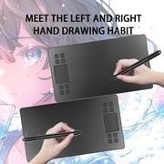 VEIKK A50 Drawing Tablet 10X6 inch with 8 Hot Keys and Touch Pad for Windows,Mac,Linux