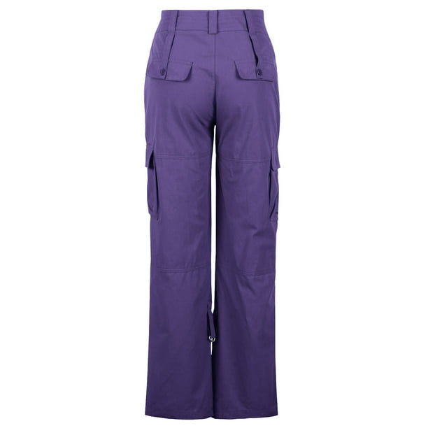 Pantalon cargo femme avec zip taille haute design en coton doux pour  anniversaire cadeau de Saint-Valentin