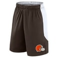 thumbnail image 2 of Men's Fanatics Brown/White Cleveland Browns Go Hard Shorts, 2 of 3