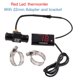 thumbnail image 1 of Koso Water Temperature Gauge Mini Temp Meter For Xmax250 300 Nmax Cb 400 Cb500x Sensor Adapter Motorcycle Racing Accessories, 1 of 1