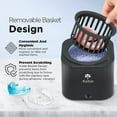 Kaitse ultrasonic cleaner for dental retainer denture 25W portable