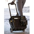 thumbnail image 4 of ToughBuilt XXL Rolling Massive Mouth Tool Bag with Hard Body and Waterproof Base - Heavy-Duty Tools and Supplies Mobile Storage Organizer with Rugged Off-Road Wheels, ClipTech Compatibility, 4 of 5
