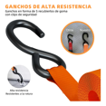 thumbnail image 4 of "4pzs Sujetadores C/matraca 5m, Carga Máx 675kg Auto/moto belug  naranja ", 4 of 5