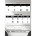 thumbnail image 5 of 2 Piece Women's Workout Set High Waisted Yoga Shorts Activewear Outfit Butt Lifting Sports Set Tummy Control Fitness Gym Pilates Training Clothes, 5 of 6