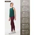 thumbnail image 7 of BALEAF Women's Workout Tops Racerback Sleeveless Running Athletic Tank Tops Quick Dry Shirts for Sports GYM Exercise Green L, 7 of 7
