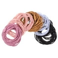 thumbnail image 1 of Shisuyan 40 Pcs Élastiques à Cheveux Simples Bandes Élastiques pour Queue de Cheval, 1 of 8