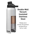 thumbnail image 4 of CamelBak Chute Mag Botella de agua de acero inoxidable con aislamiento al vacío, 20 oz, color blanco, 4 of 5