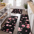 thumbnail image 2 of Pioneer Flower Floral Print Pattern Kitchen Rugs Sets Of 3,Kitchen Runner Rugs Non Skid Washable,Decorative Kitchen Floor Mats for Kitchen,Sink,Laundry,17"x30"+ 17"x47" + 17"x59", 2 of 6