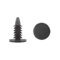 thumbnail image 3 of 20 Pcs 6mm Hole Dia Car Plastic Bolt Rivets Fasteners Trim Panel Retainer Clips Black for GM, 3 of 5