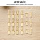 thumbnail image 3 of unbranded 24Ud Pines Metálicos Dorados Para Con Conector De Tornillo Para Muebles Y Estantes, 3 of 6