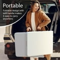 thumbnail image 6 of Lifetime Appliance Parts 6 Feet Foldable Table with Built in Handle & Steel Legs | Heavy Duty Portable | Perfect for Party, Dining, Picnic Indoor, Outdoor, Camping, Utility （White）, 6 of 7