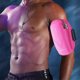 thumbnail image 4 of Correr de noche Deportes Correr Bolsa de brazo para teléfono móvil Bolsa de muñeca para fitness Cinturón de brazo reflectante transpirable Manga de brazo para conducción al aire libre Bolsa para, 4 of 5