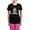 With Pink Pant, variant on CafePress - Keep Calm And Love Pigs Pajamas - Women's Short Sleeve Print T-Shirt and Pants Dark Cotton Pajama Set