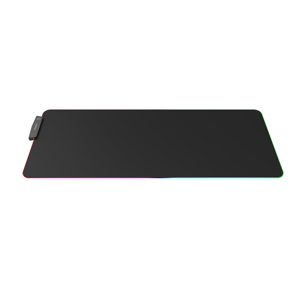 LEXIP B10 Extended Gaming Mouse Pad, Flexible XXL Mousepad, Non-Slip Ultra-Smooth Keyboard Pad with RGB Lighting