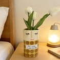 thumbnail image 4 of B Resin Vase For Home Decor Modern Contemporary Design For Fresh Flowers Or Standalone Decorative Piece Resin, 4 of 7