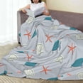 thumbnail image 6 of Sikiie Turtles And Shells Ultra-Soft Micro flannel Blanket Luxury All Seasons Warm Blanket for Bedding Sofa and Travel (4 sizes)-40"x30", 6 of 7