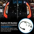 thumbnail image 3 of Arnés de Luz Trasera Único Bargains LH o RH para Kia Soul 2014 2015 2016 2017 2018 2019 No.92450-B2000, 3 of 7