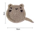 thumbnail image 3 of YAOMOBB Mugs Coaster Cartoon Coaster Crochet Cartoon Heat resistant Non slip Table Protection Handmade Decoration, 3 of 7