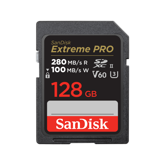 SanDisk 128GB Extreme PRO SDXC UHS-II Memory Card - SDSDXEP-128G-GN4IN