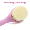 thumbnail image 5 of Unique Bargains 13.4" Pink Soft Bristle Back Body Extra Long Handle Bath Brush, 5 of 6