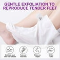 thumbnail image 4 of 5 Pairs Foot Peel Mask Exfoliant For Peeling Off Calluses, Soft Smooth Touch Natural Exfoliator For Dry Dead Skin, Callus, 4 of 5