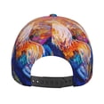thumbnail image 6 of Daiia Rooster Oil Painting Baseball Cap Men Women Classic Adjustable For Running Workout And Outdoor Activitie All Season Dad Hat Gift, 6 of 9