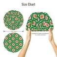 thumbnail image 5 of Yiaed 60s and 70s Style Print Satin Bonnet Silk Bonnet Hair Bonnet for Sleeping Hair Bonnets, 5 of 6