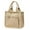 Brown, variant on Canvas Tote Bag for Women Foldable Tote Bag with Zipper Travel Large Shoulder Bag Handbag for Work Large Capacity Portable Messenger Bag Blue