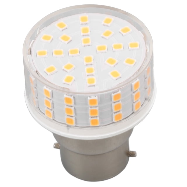 LED Corn Lamp, Flicker Free 85-265V High Color Rendering Index ABS LED Light 1000LM for B22 Lamp Base Warm Light,White Light