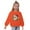 Orange, variant on Odeerbi Toddler Girls Christmas Cotton Hoodies Fall Winter Pullover Hooded Sweatshirts Fall Winter Santa Claus Print Long Sleeve Sweater Top Toddler Clothes Green