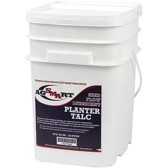 Ag Smart Seed Powder Lubricant 100% Talc 30 lbs. fits Universal Planter Parts Talc/Graphite/Coatings