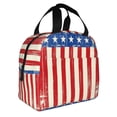thumbnail image 2 of Easygdp America Flags2 Bolsa Térmica Premium - Tela Oxford Impermeable, Gran Capacidad, Bolsillo Frontal, Unisex para Trabajo, Escuela, Actividades al Aire Libre y Picnics, 2 of 8