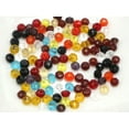 thumbnail image 4 of U8MO 300Pcs Faceted Rondelle Bead Crystal Glass Beads 2X3mm Color for Choice-Black, 4 of 9